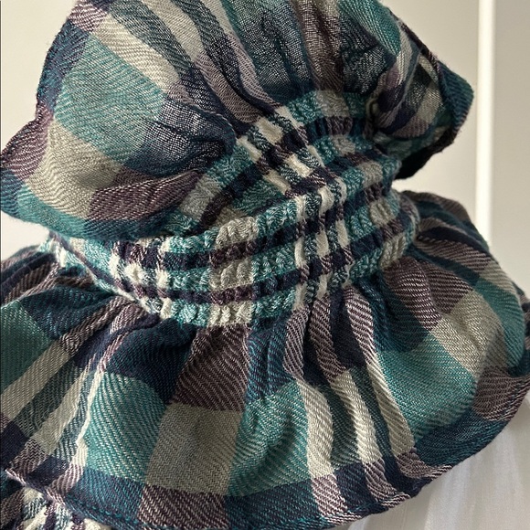 Sambar Smocked Rayon Scarf - Picture 5 of 7